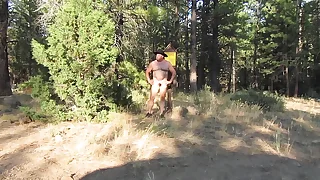 Naked at the campground